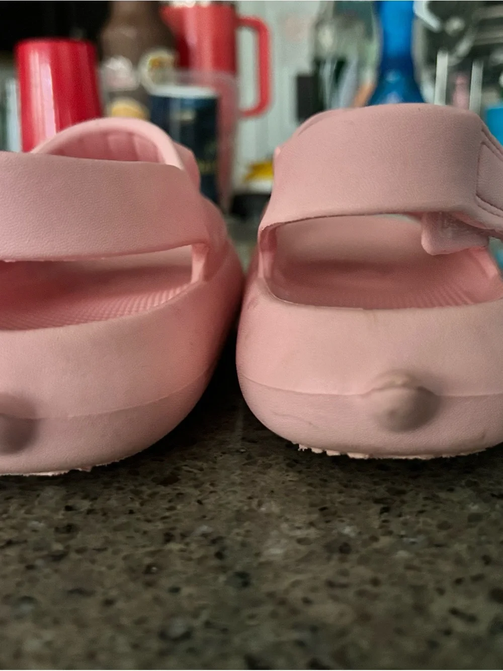 Kids Pink and Light Blue Slip-On Sandals - Cute Animal & Breathable Clog Styles